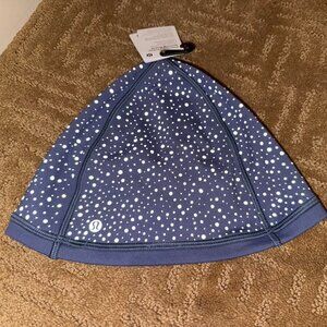 Size L/XL ~ LULULEMON ATHLETICA Fleece Reflective Running BEANIE ~ cc SADE ~ NWT